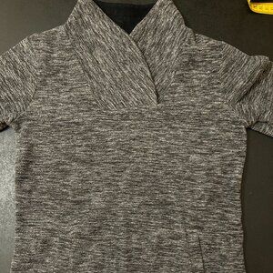 Athletic Works, kids dark grey fleece pullover, size M 7/8